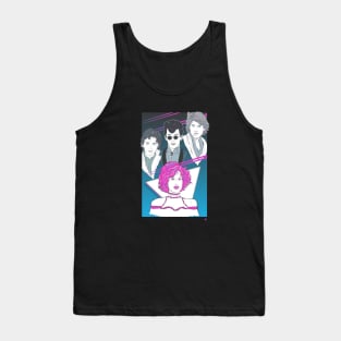 Pretty In Pink - Blue Variant Tank Top